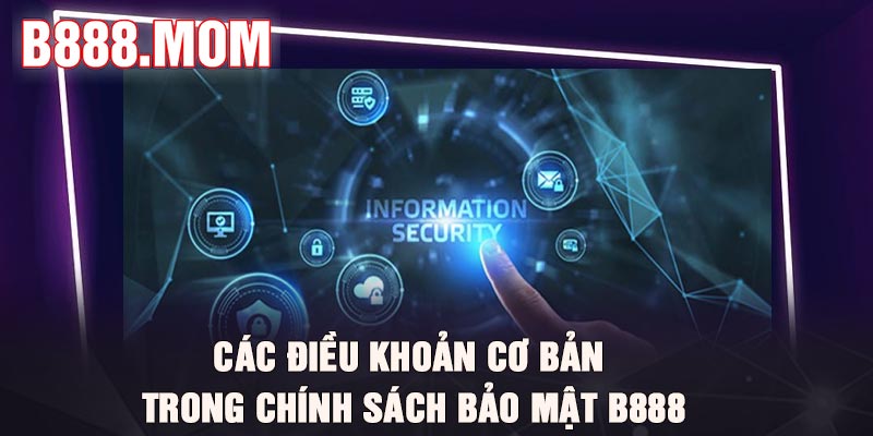 Các điều khoản cơ bản trong chính sách bảo mật B888